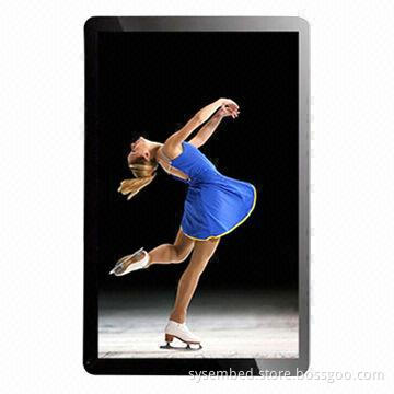 LCD advertising media player with optional 3G and WiFi